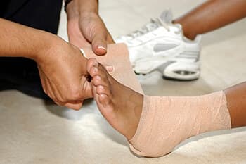 Ankle sprains treatment in the Minnehaha County, SD: Sioux Falls (Harrisburg, Tea, Brandon, Renner, Ellis, Benclare, Buffalo Ridge, Rowena, Crooks, Corson) areas